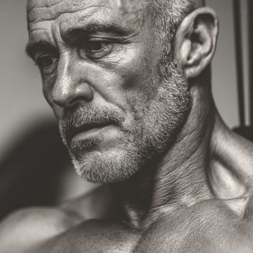 Активні літні люди на тренуванні